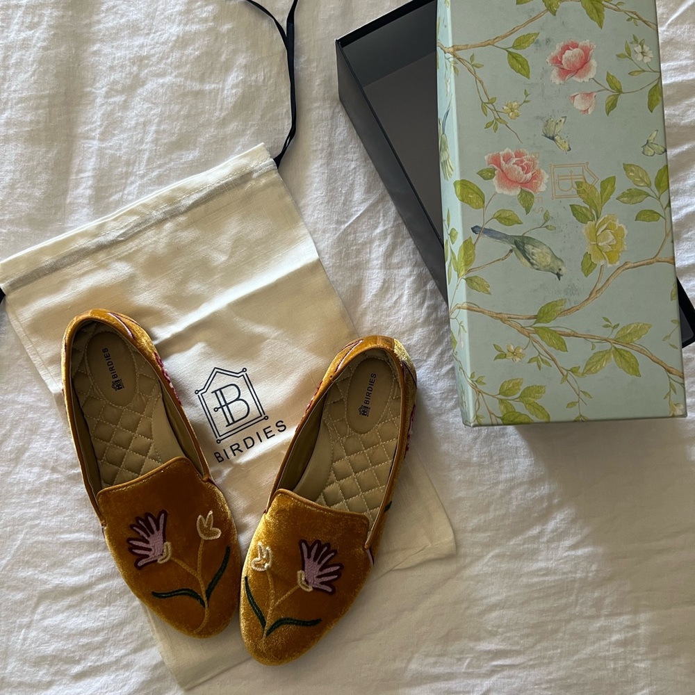 Birdies Starling Saffron Flora Loafers 8.5